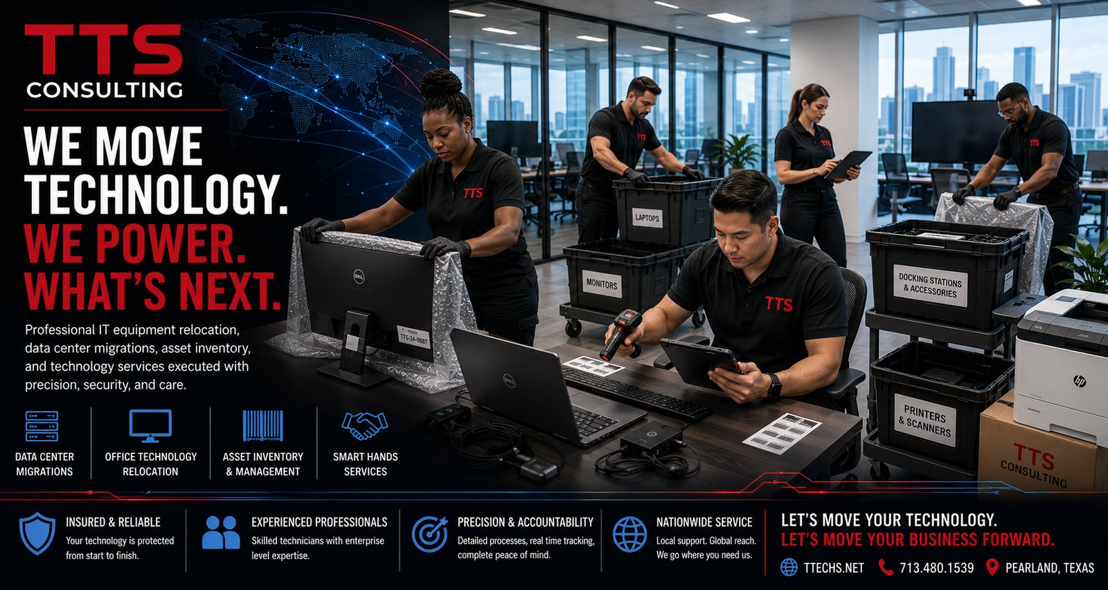 TTS Consulting: We move technology. We power what's next.